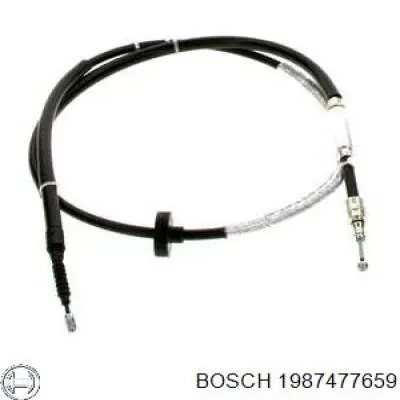 1987477659 Bosch трос ручного тормоза задний правый/левый