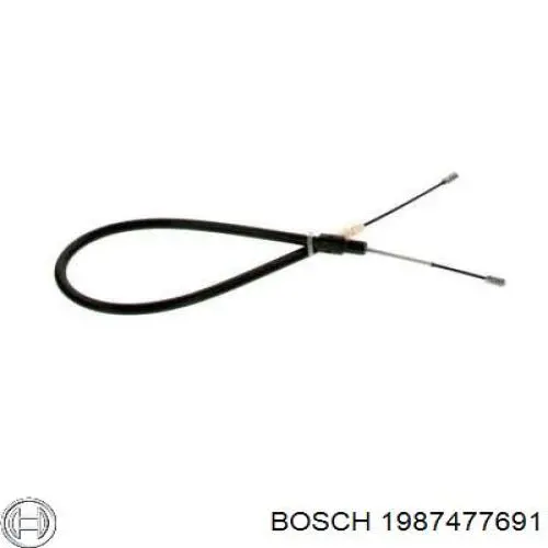 Задний правый трос ручника 1987477691 Bosch