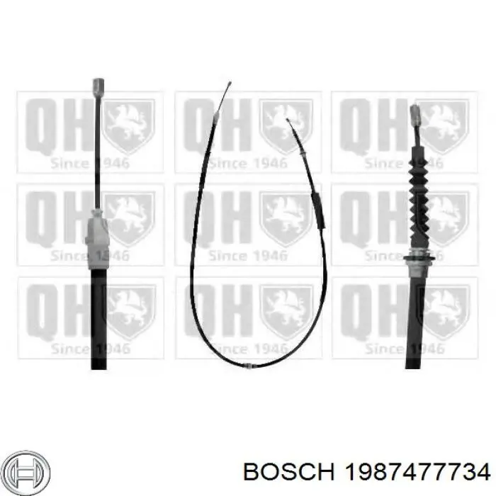Купить 1987477734 Bosch Тормоз стояночный