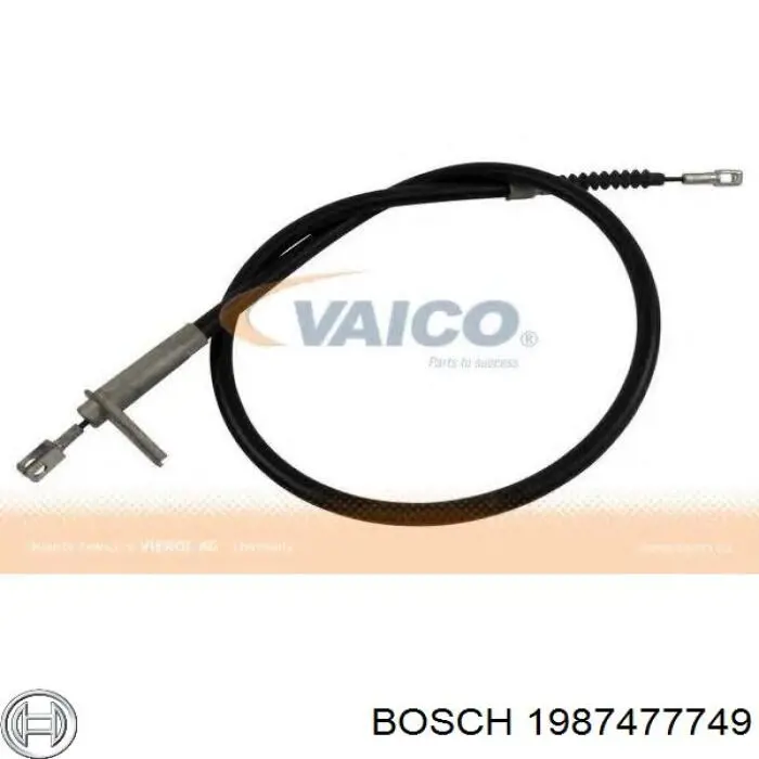 Трос ручника 1987477749 Bosch