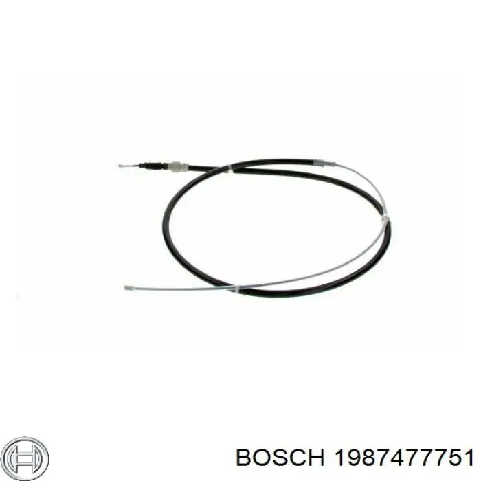 Задний трос ручника Bosch 1987477751 цена, от 28.13 USD