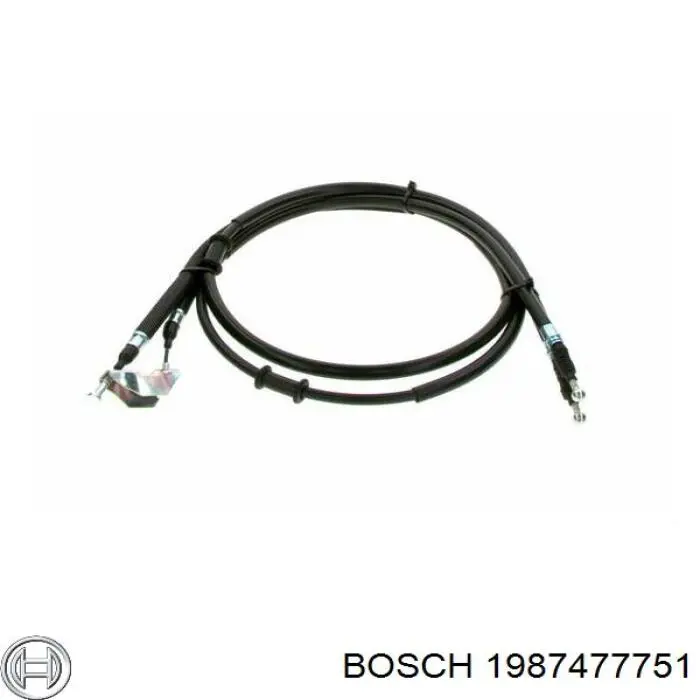 Задний трос ручника Bosch 1987477751 цена, от 28.13 USD