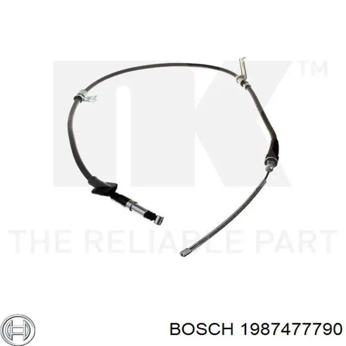 Задний правый трос ручника 1987477790 Bosch