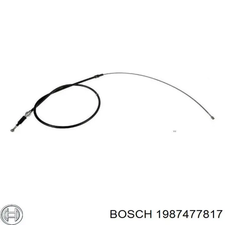 Задний трос ручника 1987477817 Bosch