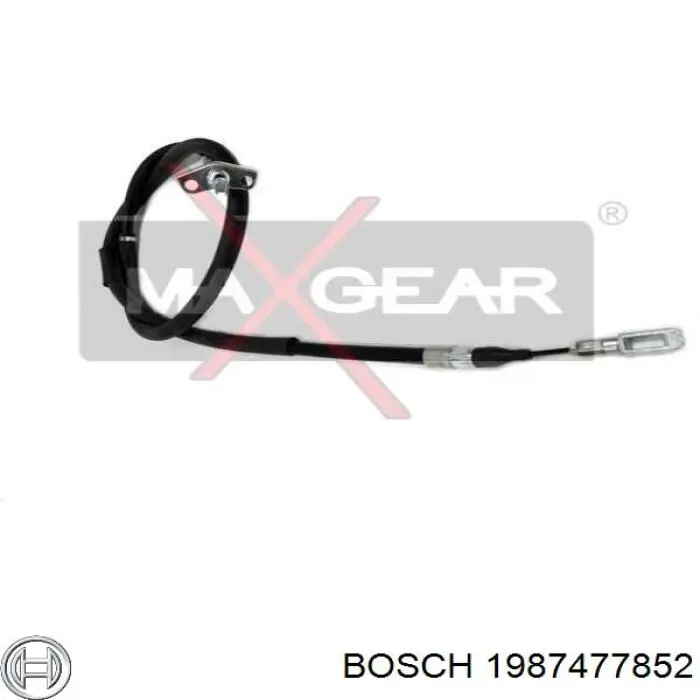 Cable de freno de mano trasero derecho/izquierdo 1987477852 Bosch