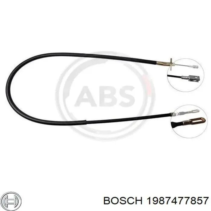 Купить 1987477857 Bosch Тормоз стояночный