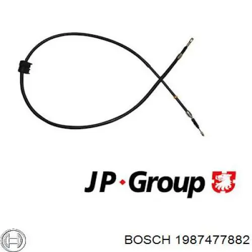 Купить 1987477882 Bosch Задний правый трос ручника