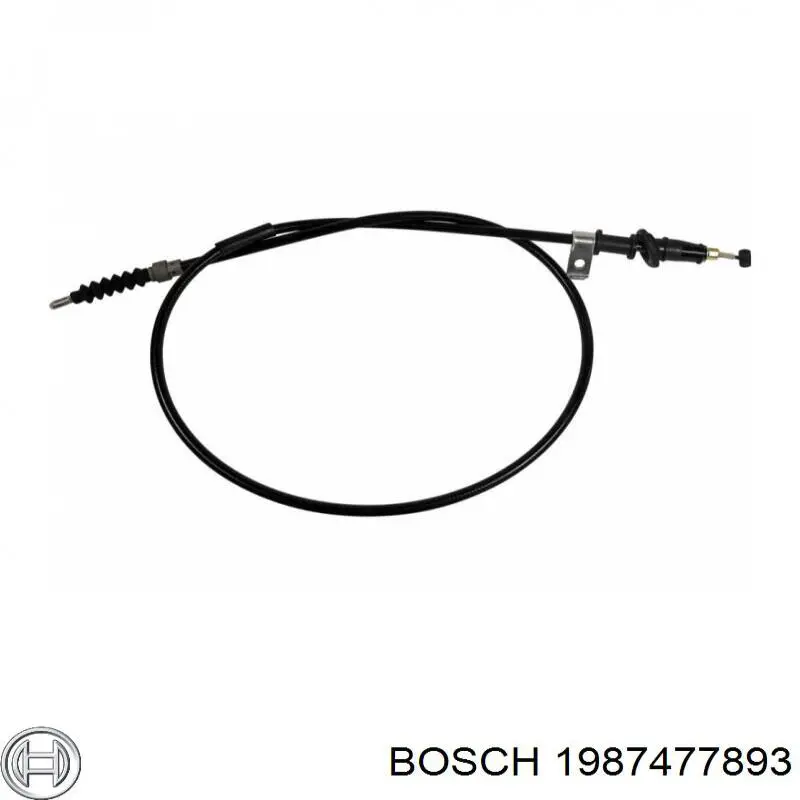 Cable de freno de mano trasero izquierdo 1987477893 Bosch