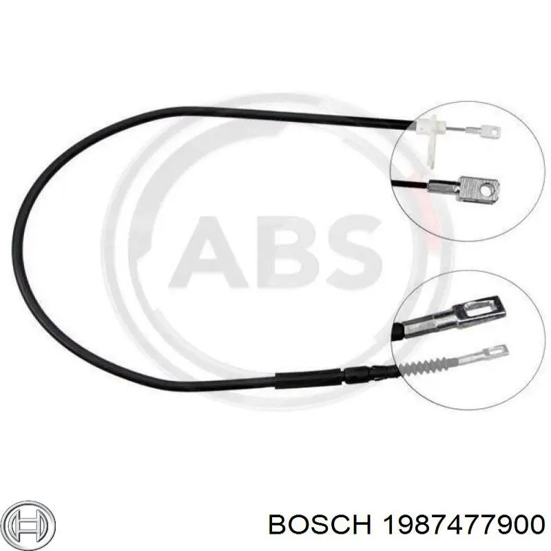 Задний правый трос ручника 1987477900 Bosch