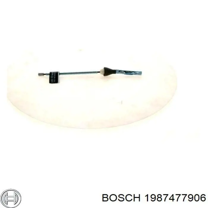 Трос ручного тормоза задний, правый/левый Bosch 1987477906