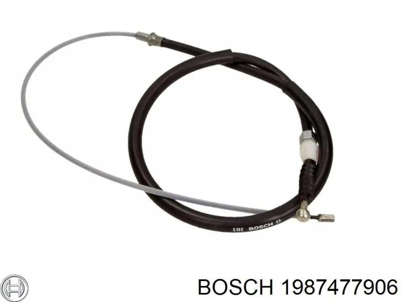1987477906 Bosch Трос ручного тормоза задний правый/левый