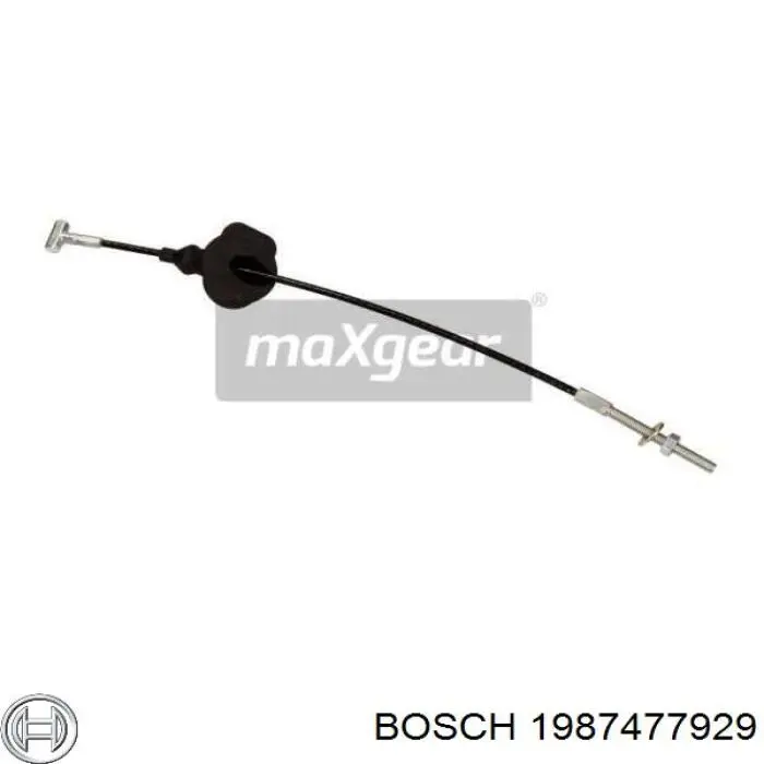 Трос ручного тормоза передний Bosch 1987477929 цена, от 8.29 USD