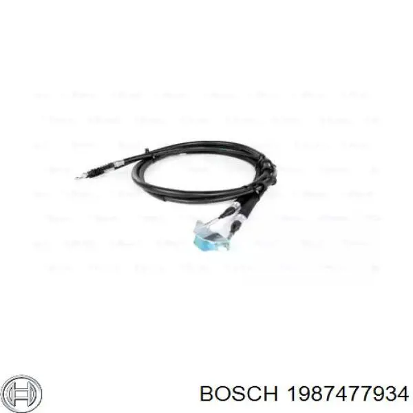 Задний трос ручника 1987477934 Bosch
