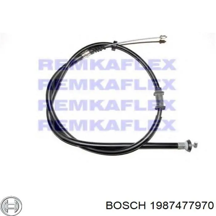Купить 1987477970 Bosch Задний правый трос ручника
