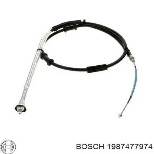 Трос ручника задний Bosch 1987477974