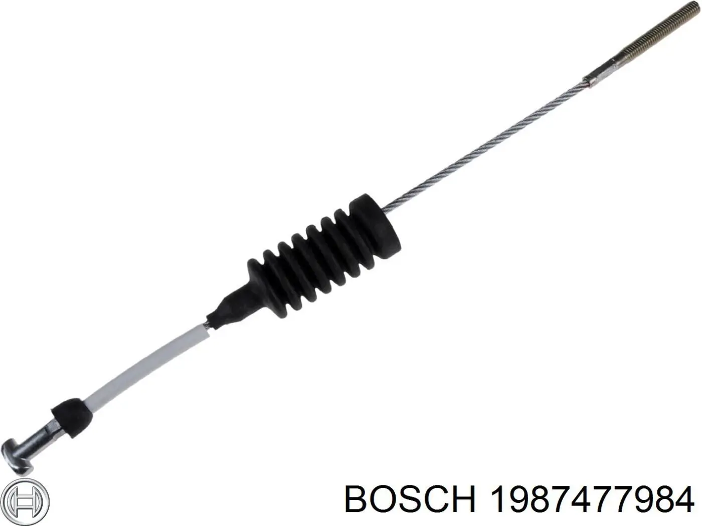 1987477984 Bosch трос ручного тормоза передний