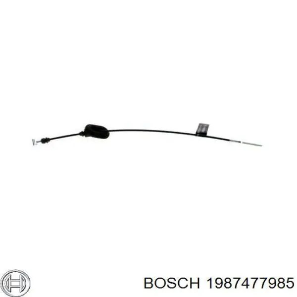 Cable de freno de mano delantero 1987477985 Bosch