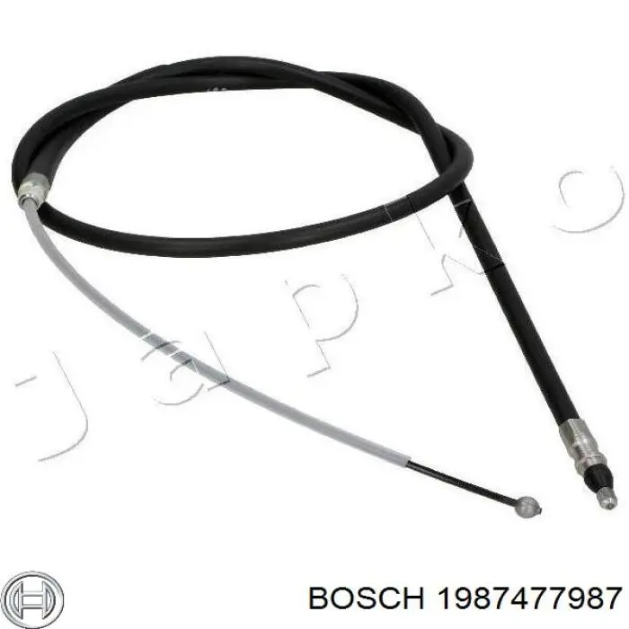 1987477987 Bosch Трос ручного тормоза