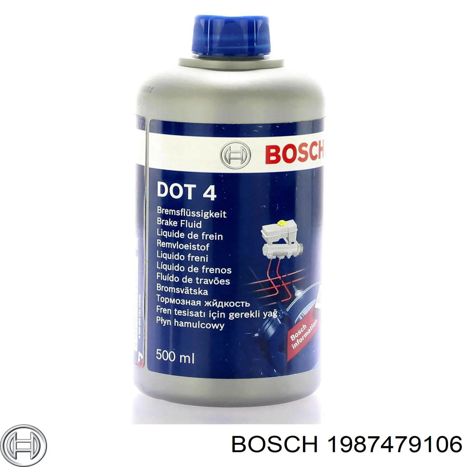 1987479106 Bosch Жидкость для тормозной системы