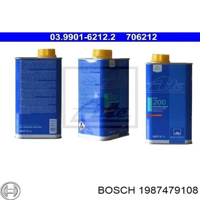 Жидкость тормозная Bosch 1987479108