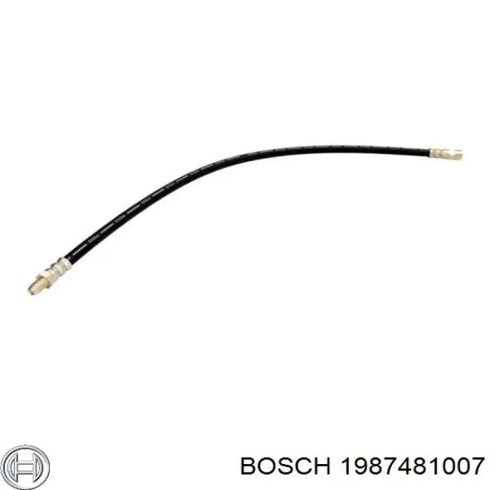 Купить 1987481007 Bosch Задний тормозной шланг