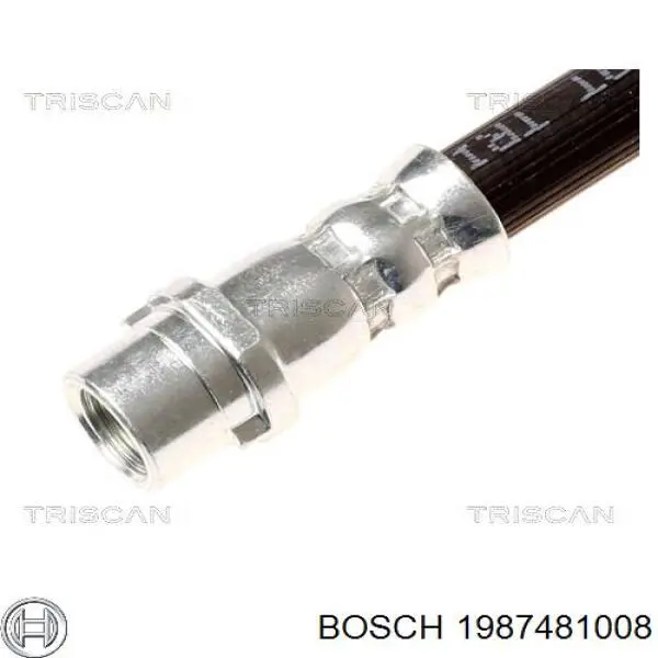 Задний тормозной шланг 1987481008 Bosch
