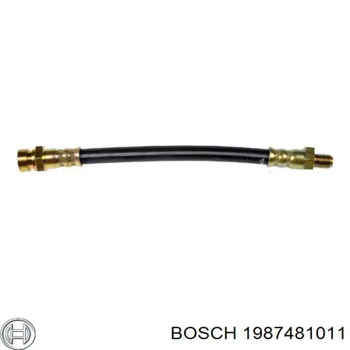 Шланг тормозной передний Bosch 1987481011