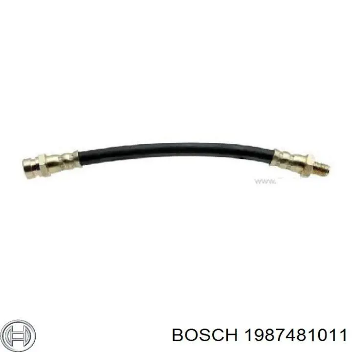 1987481011 Bosch Гибкая тормозная трубка передняя
