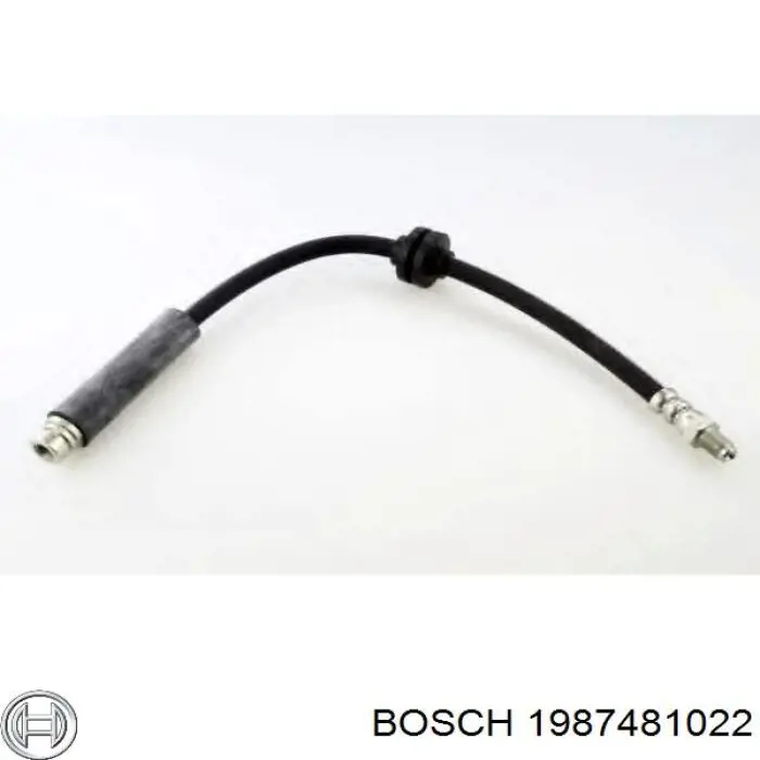 Тормозной шланг задний Bosch 1987481022 цена, от 13.54 USD