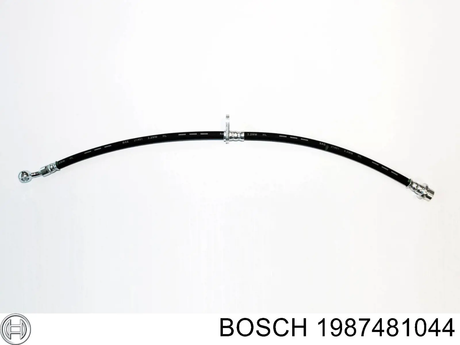 Купить 1987481044 Bosch Шланг тормозной передний, правый