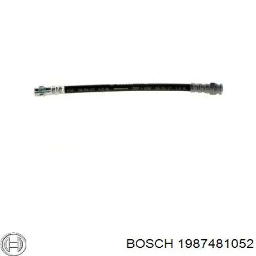 Купить 1987481052 Bosch Задний тормозной шланг