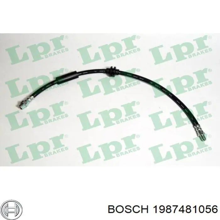 1987481056 Bosch Гибкая тормозная трубка передняя