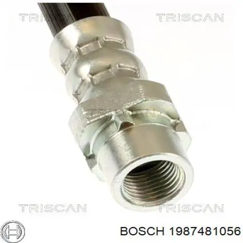 Шланг тормозной передний 1987481056 Bosch