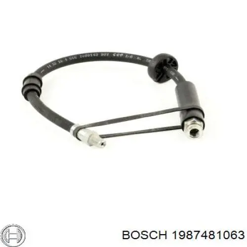 Шланг тормозной передний 1987481063 Bosch