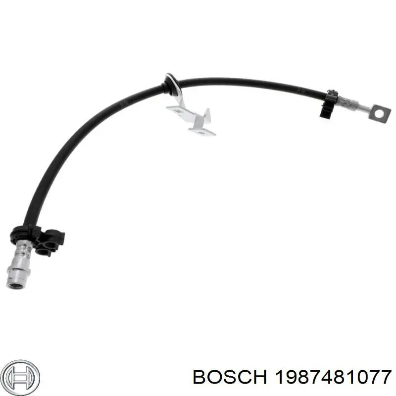 Купить 1987481077 Bosch Шланг тормозной передний левый