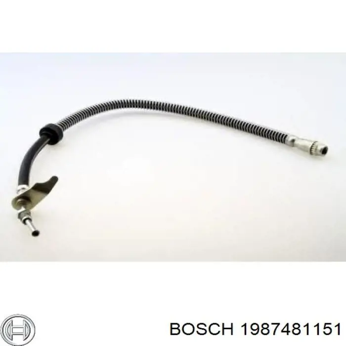 Купить 1987481151 Bosch Шланг тормозной передний