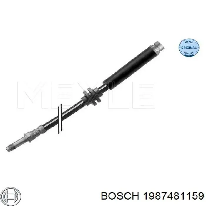 Задний тормозной шланг 1987481159 Bosch