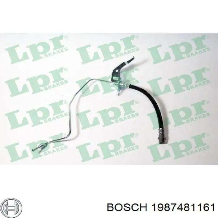 Задний левый тормозной шланг Bosch 1987481161