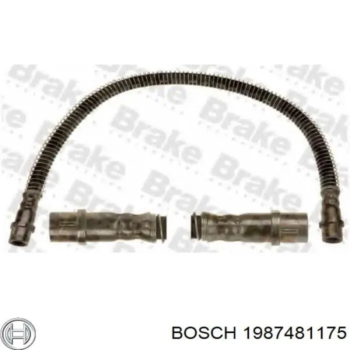 Задний тормозной шланг 1987481175 Bosch
