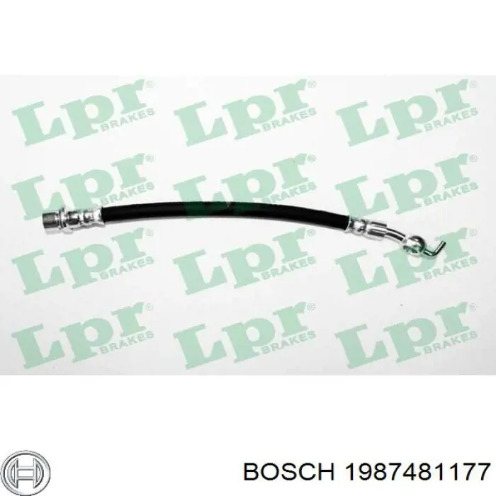 Купить 1987481177 Bosch Шланг тормозной передний