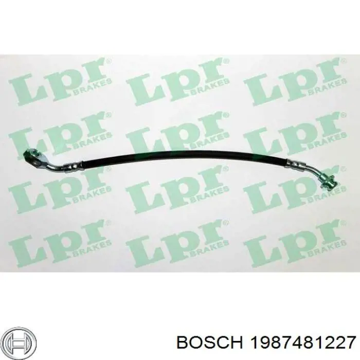 1987481227 Bosch Шланг тормозной передний правый