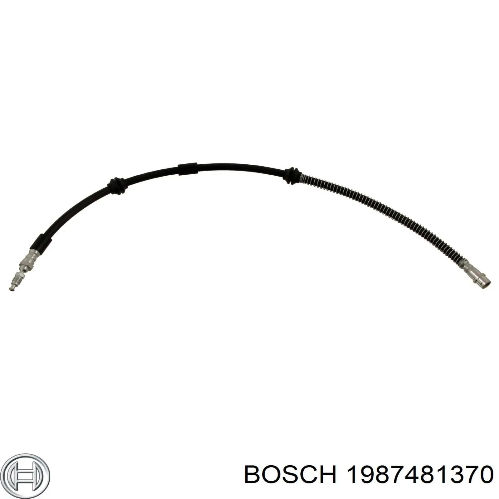 Купить 1987481370 Bosch Шланг тормозной передний