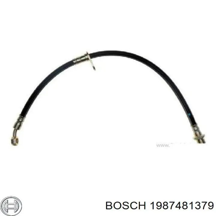 Шланг тормозной задний, левый Bosch 1987481379 цена, от 14.17 USD
