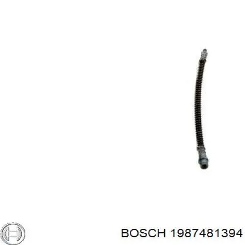 Tubo flexible de frenos trasero 1987481394 Bosch