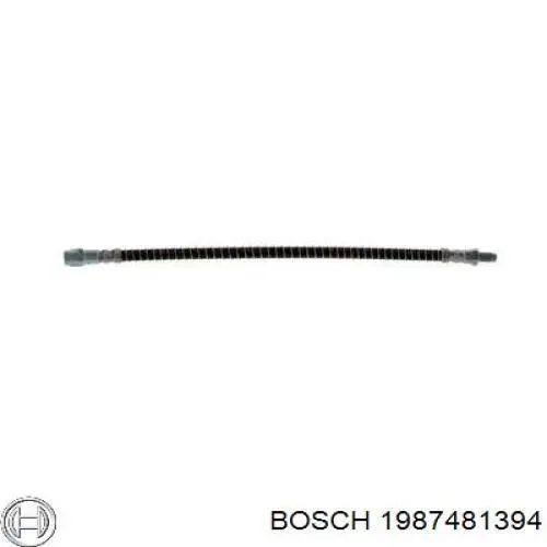 Купить 1987481394 Bosch Задний тормозной шланг