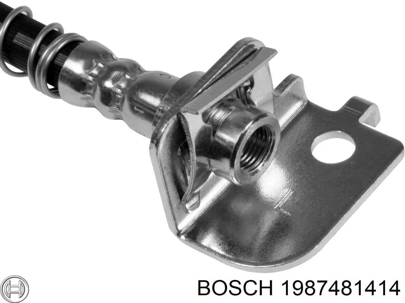 Шланг тормозной передний, левый Bosch 1987481414 цена, от 18.98 USD