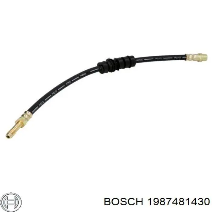 Задний тормозной шланг 1987481430 Bosch