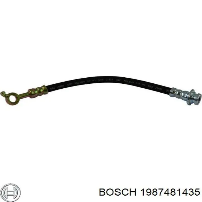 Купить 1987481435 Bosch Шланг тормозной задний правый