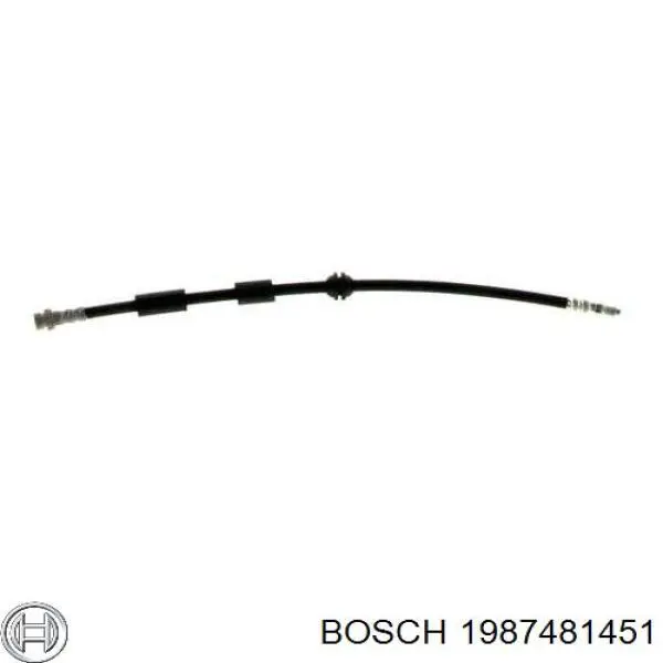 Шланг тормозной передний 1987481451 Bosch