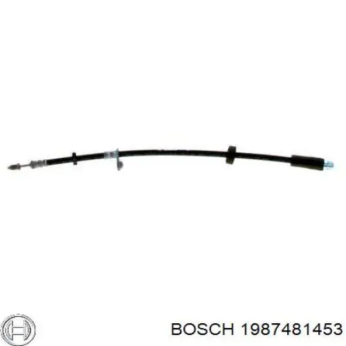 1987481453 Bosch шланг тормозной передний